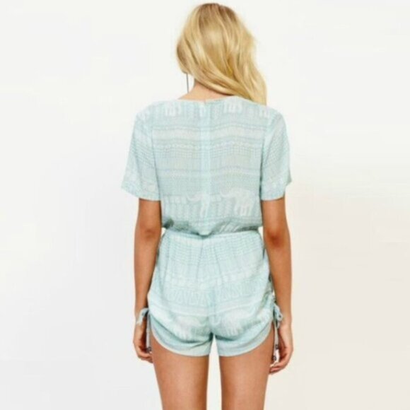 Getaway Drawstring Romper Playsuit MINKPINK b38 - Picture 6 of 16